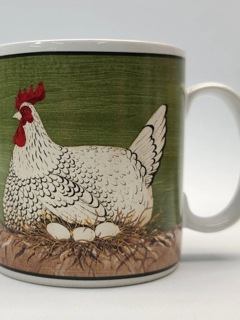 Sakura Warren Kimble Coffee “Henny Penny” Chicken Rooster Mug